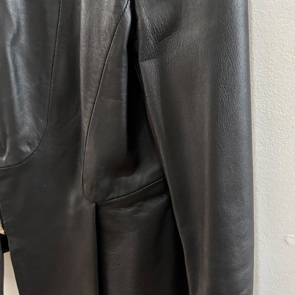 Black leather jacket size M, Zara - Picture 5 of 6